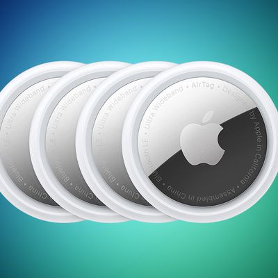 airtag 4 pack blue