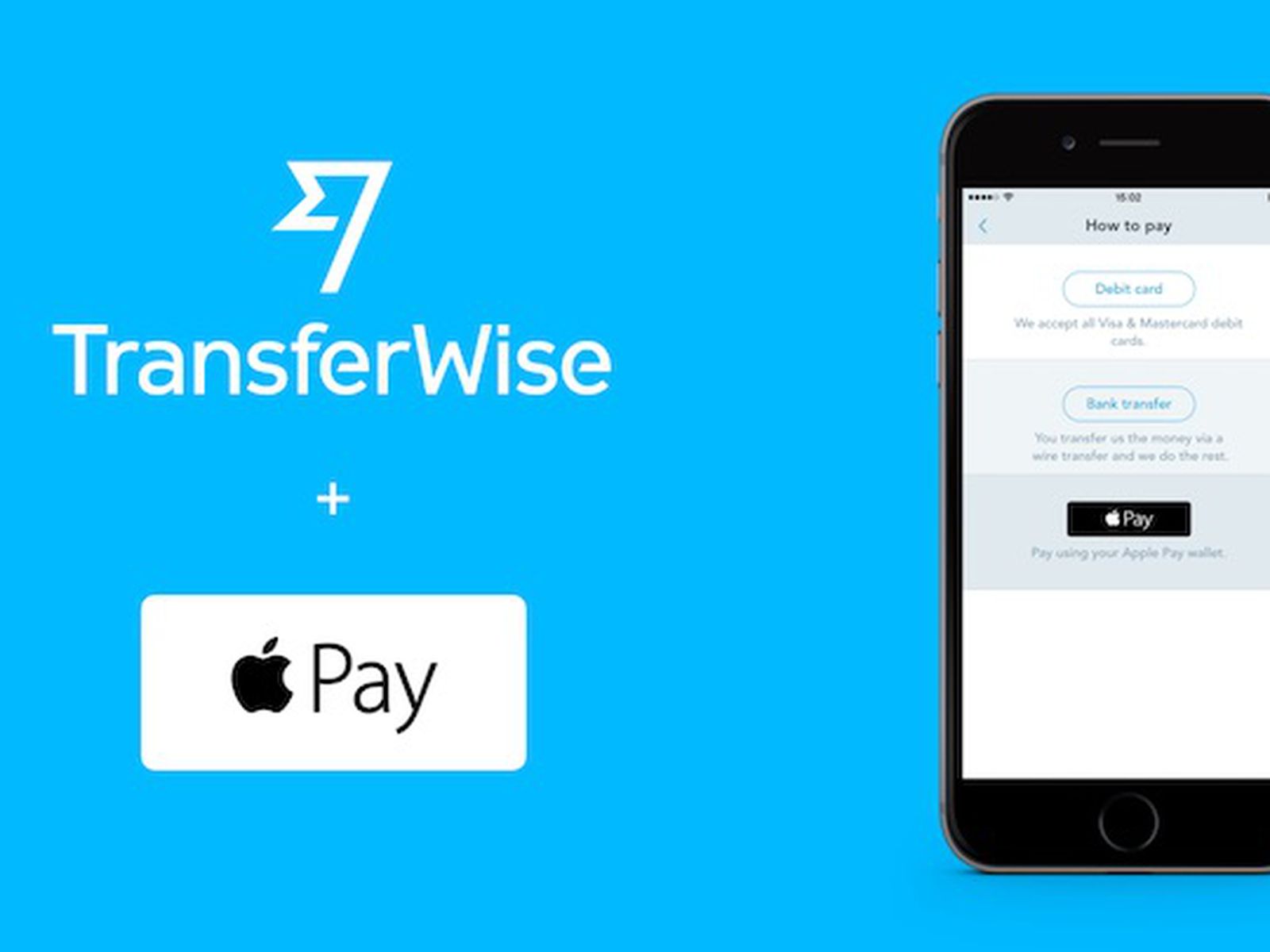 Transferwise Now Supports Apple Pay For U S Dollar Transfers Macrumors