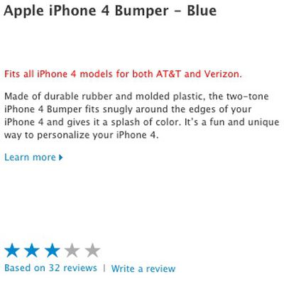 iphone 4 bumper blue