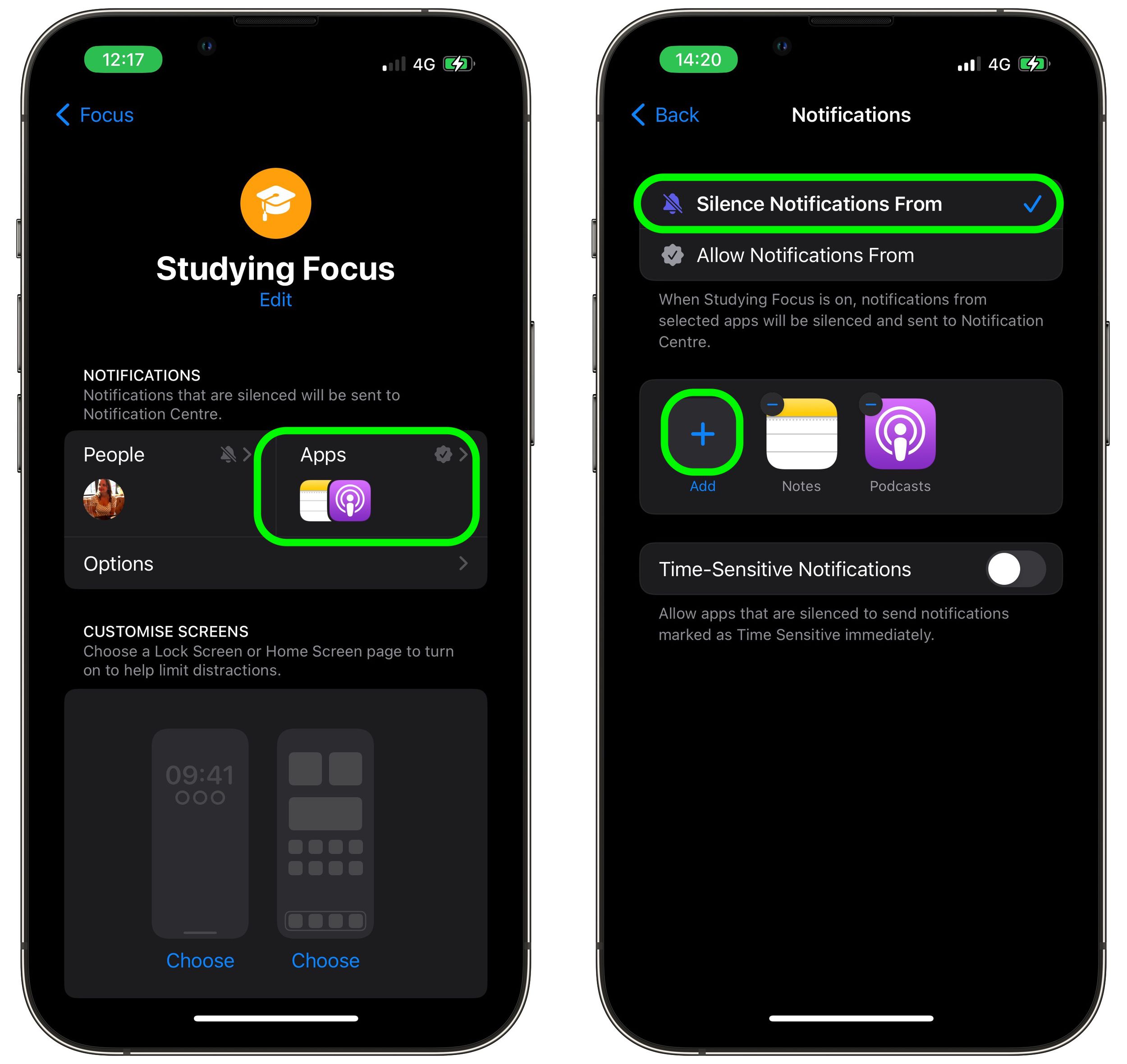 iOS 16: How to Silence Notifications From Specific Apps When in a Focus