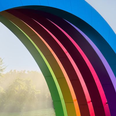 Apple Park Rainbow Arches