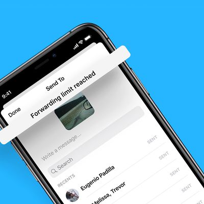 messenger forward limiting