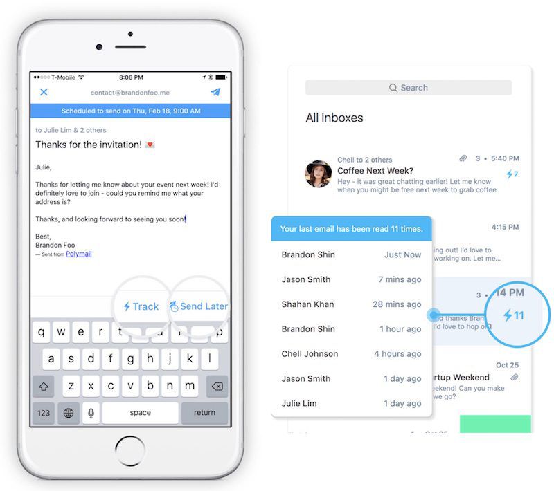 Polymail Launches iOS App With Contact Profiles, Email Read Receipts ...