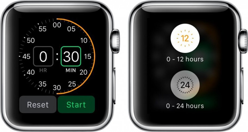 apple watch presentation timer
