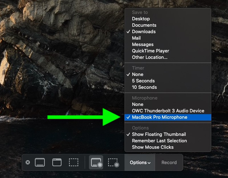 how to turn microphone on for mac