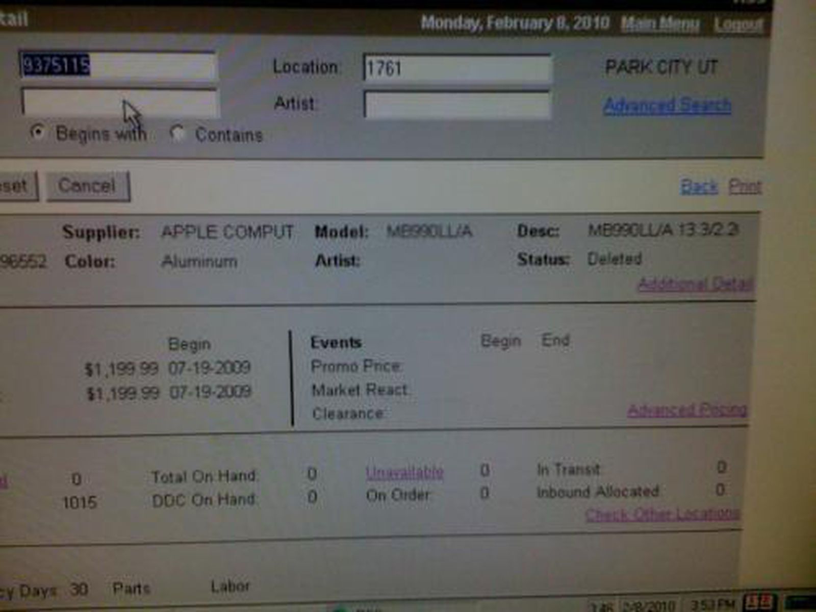Current MacBook Pro Models Deleted From Best Buy's Inventory System