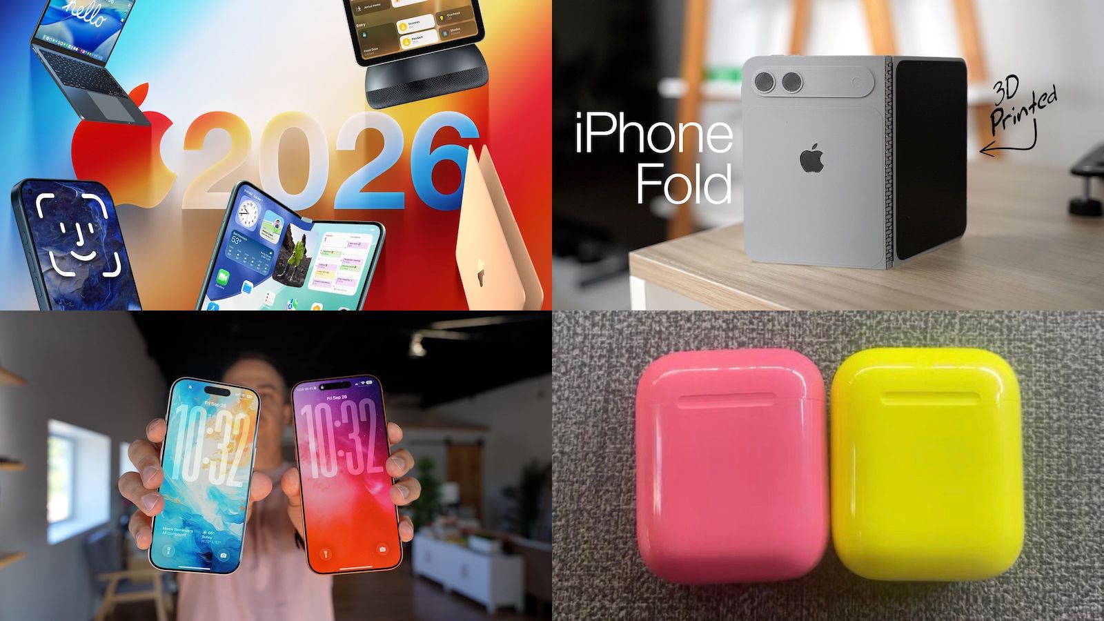 Top Stories: Apple's 2026 Plans, iPhone Fold Mockup Hands-On, and More