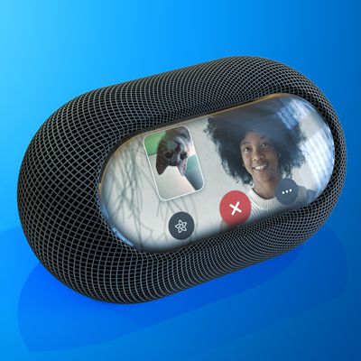 HomePod FaceTime 3D Blue