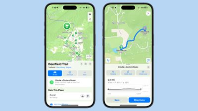 mapas de ruta personalizados de ios 18