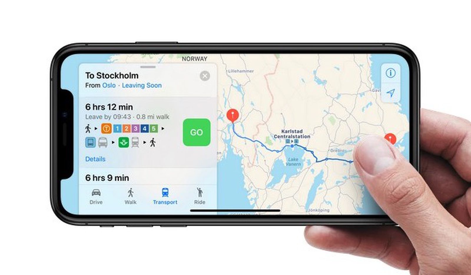 Apple Maps Gains Transit Directions for Denmark, Sweden, Norway, and ...