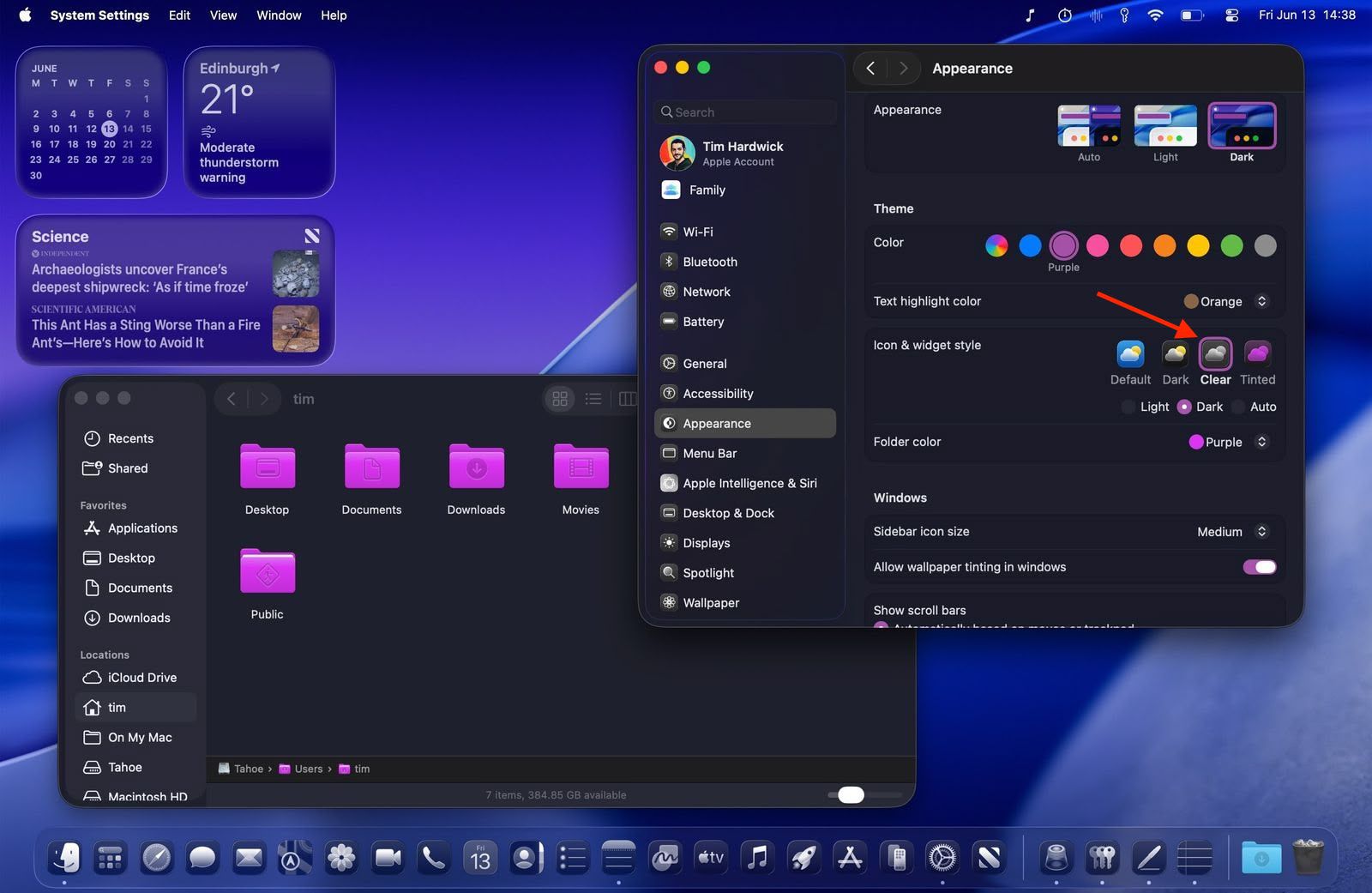 macOS Tahoe's New Theming System Explained - MacRumors