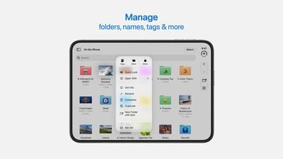 files app wide display scaled
