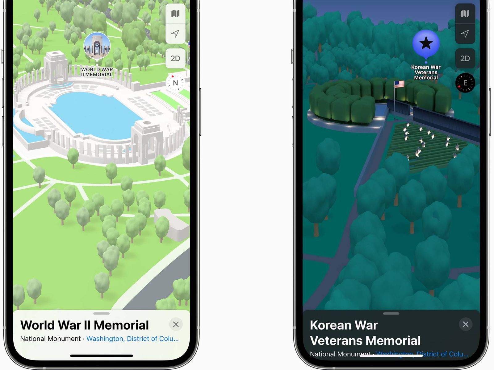 Apple Maps Washington Dc Apple Rolls Out 3D Maps With Custom-Designed Landmarks In Washington, D.c.  And San Diego [Updated] - Macrumors