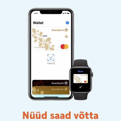 swedbank apple pay