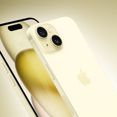 iPhone 15 General Feature Yellow