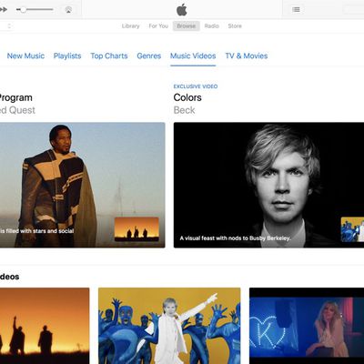 itunesmusicvideos