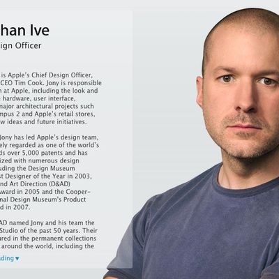 Jony Ive Chief Design Officer
