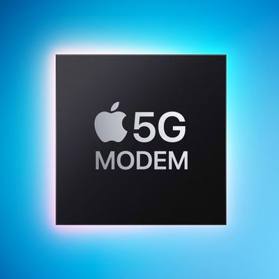 5G Modem Feature Blue
