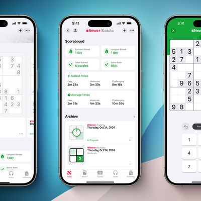 Sudoku Apple News iOS 18