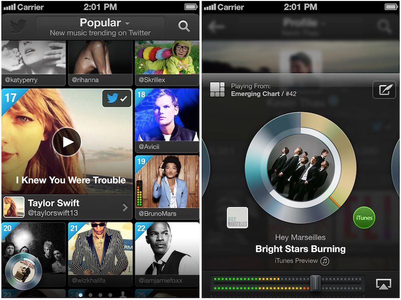 Twitter Launches New Music App for iOS and Web - MacRumors