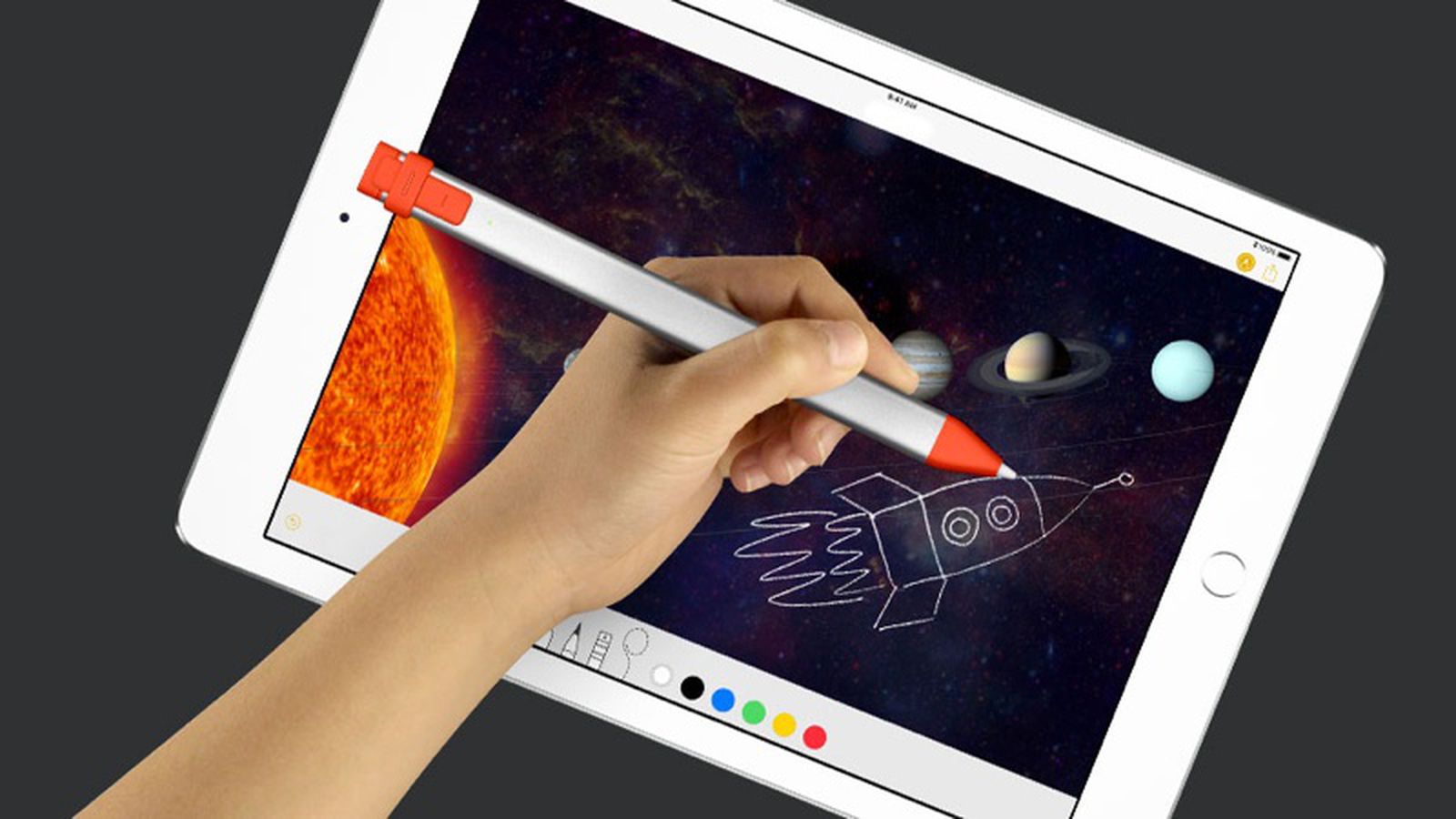 New Logitech Crayon Is Compatible Only With Sixth Generation Ipad Macrumors