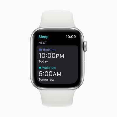 Apple watch watchos7 sleep duration goal 06222020