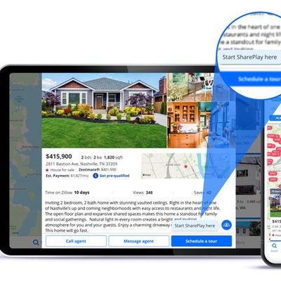 zillow shareplay