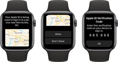 Неверный apple id при подключении apple watch