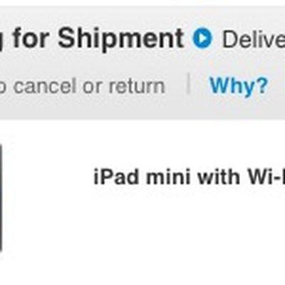 ipad mini preparing for shipment
