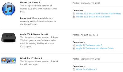 itunes 10 5 beta 8