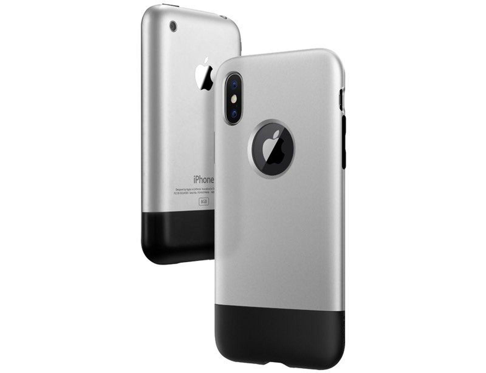 Spigen Launches New iPhone X Cases Inspired by Classic Apple Designs [Updated] MacRumors