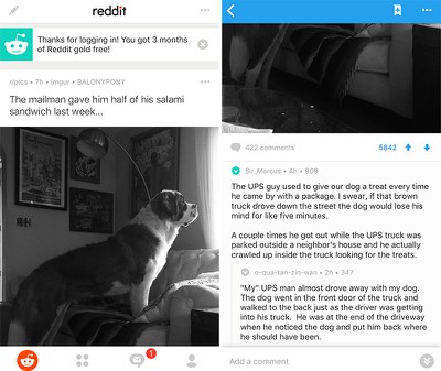 Reddit Launches Official Ios App With Free Gold For Early Adopters
