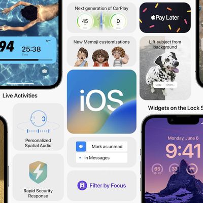 ios 16 features collage