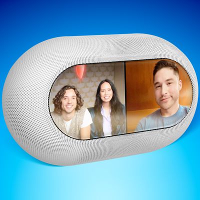 HomePod Screen FaceTime Redux Blue 1