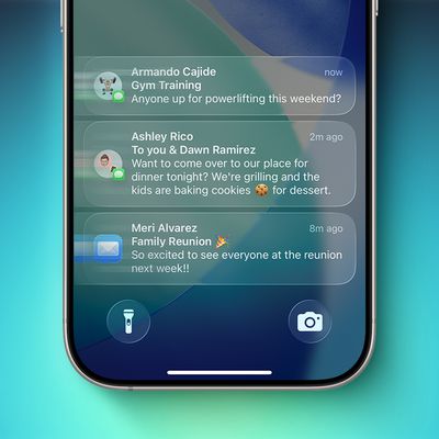 ios 26 iphone 16 pro lock screen notifications feature 1