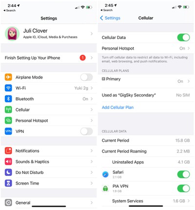 iPhone 12 5G Settings: How to Save Data and Battery - MacRumors