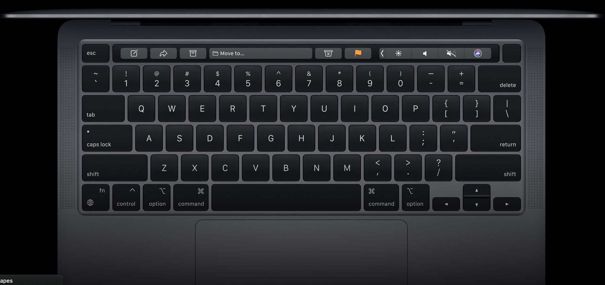 new macbook pro keyboard oled