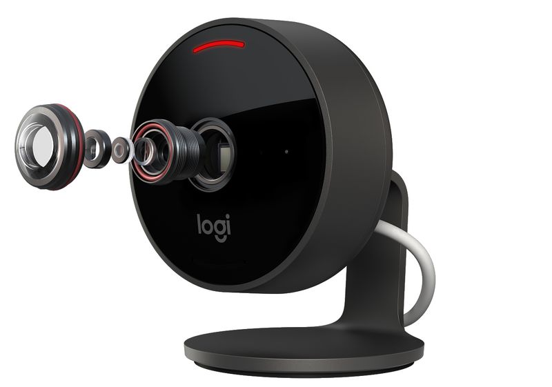 A nova câmara da Logitech conta com suporte ao HomeKit da Apple.