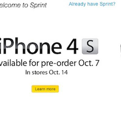 sprint iphone 4s banner