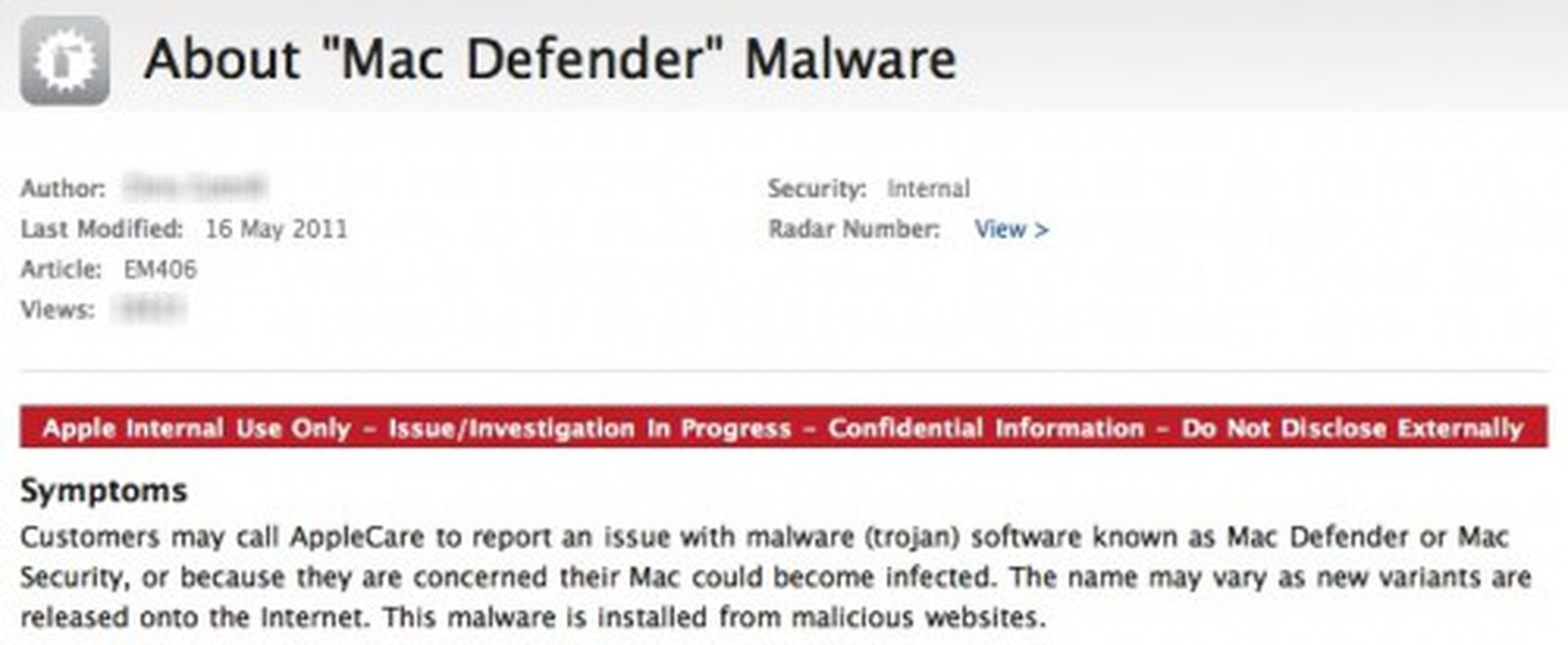 contact mac technical support malware