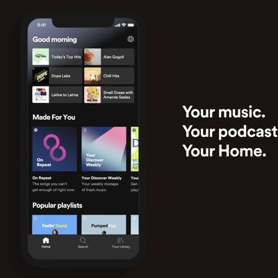 spotify home