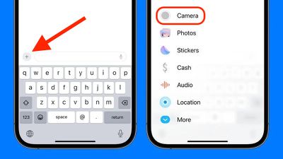 Сообщения iOS 17 отправляют фотографии