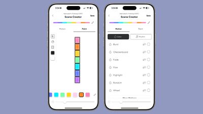 nanoleaf app create scene