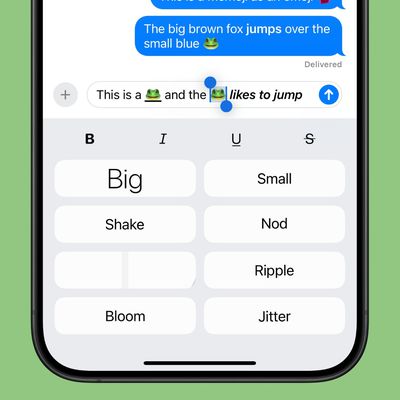ios 18 messages formatting