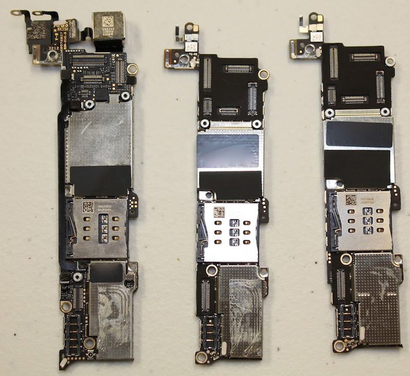 First Iphone 5s And Iphone 5c Teardowns Show Touch Id Home Button Nearly Identical Internal