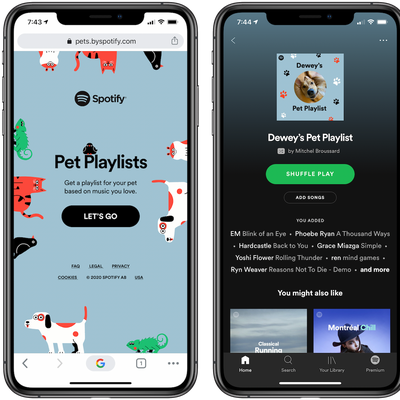 pet playlists