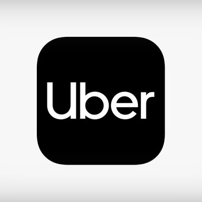 Uber App Icon Vignette