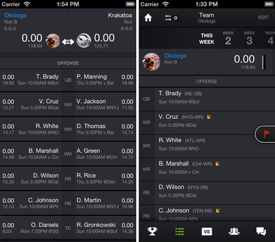 Yahoo Updates Fantasy Football Ios App With Mobile Drafting Macrumors