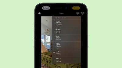 iOS 18 Lets You Edit Video Speed With the Photos App