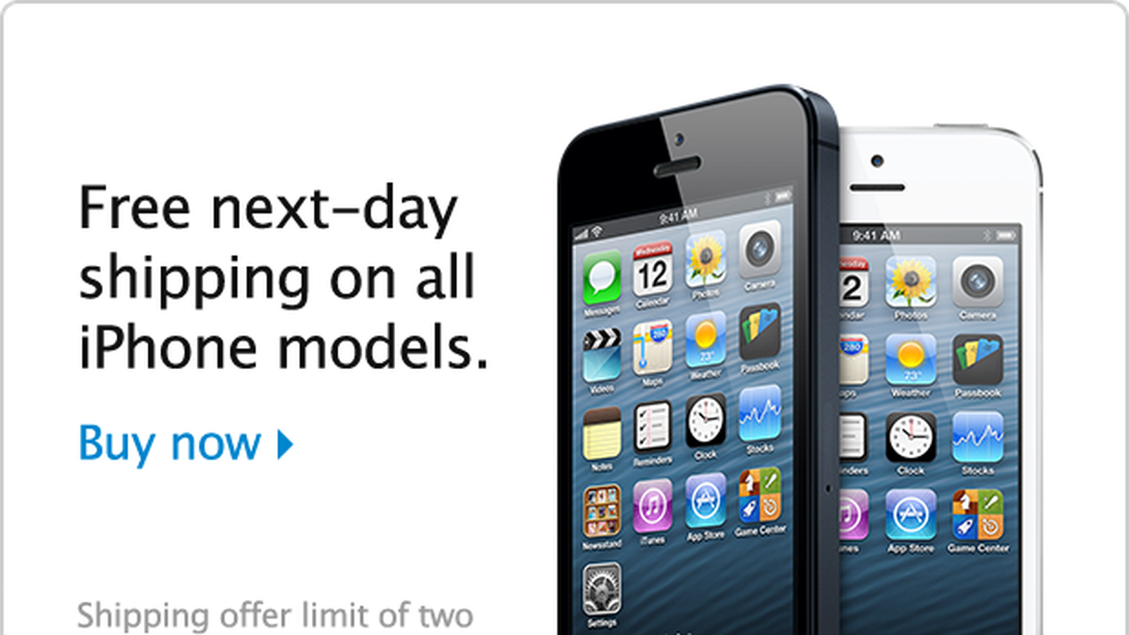 Apple Now Offering Free Next Day Delivery on Holiday Purchases